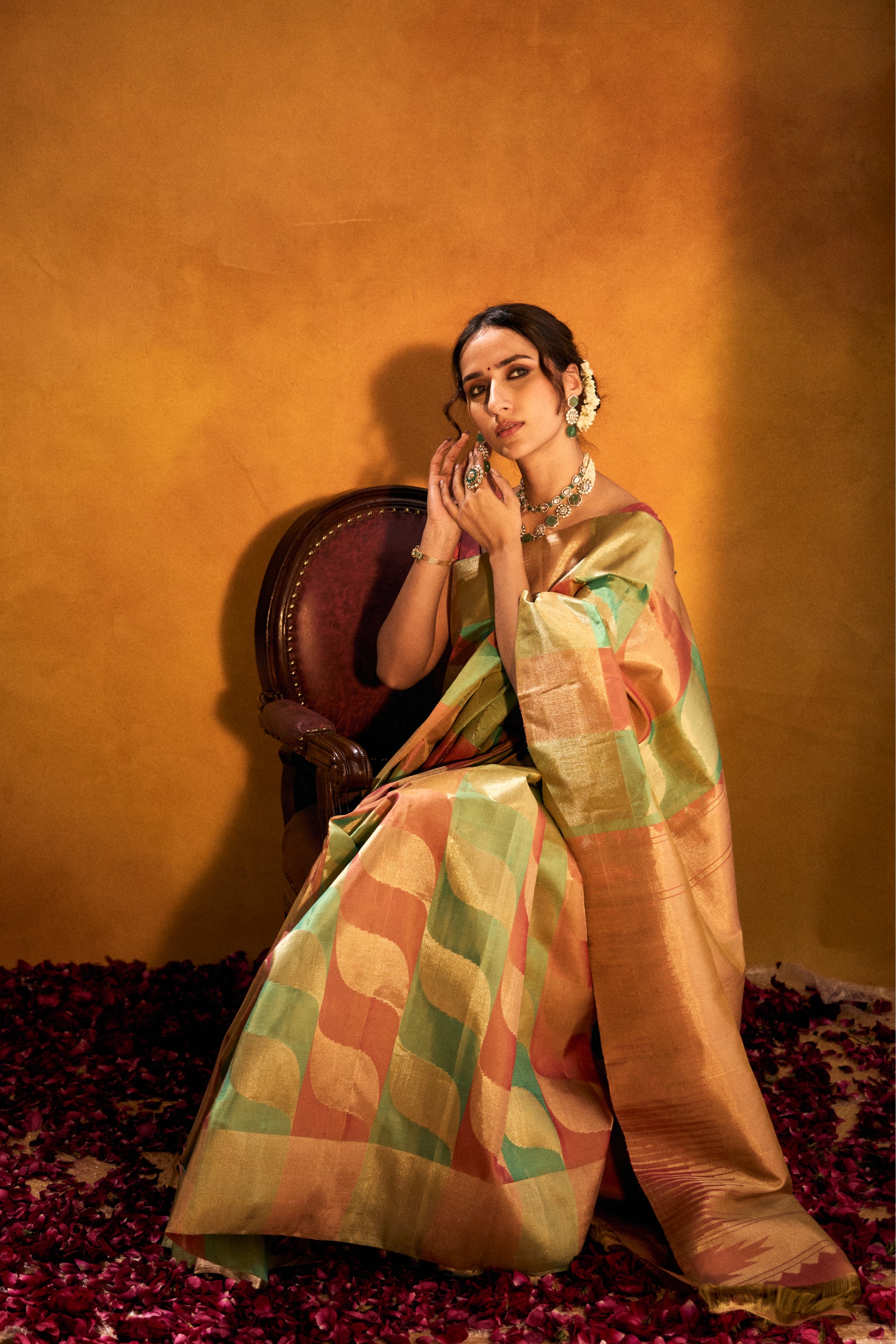 Buy Multi Color Saree Online - House of Surya