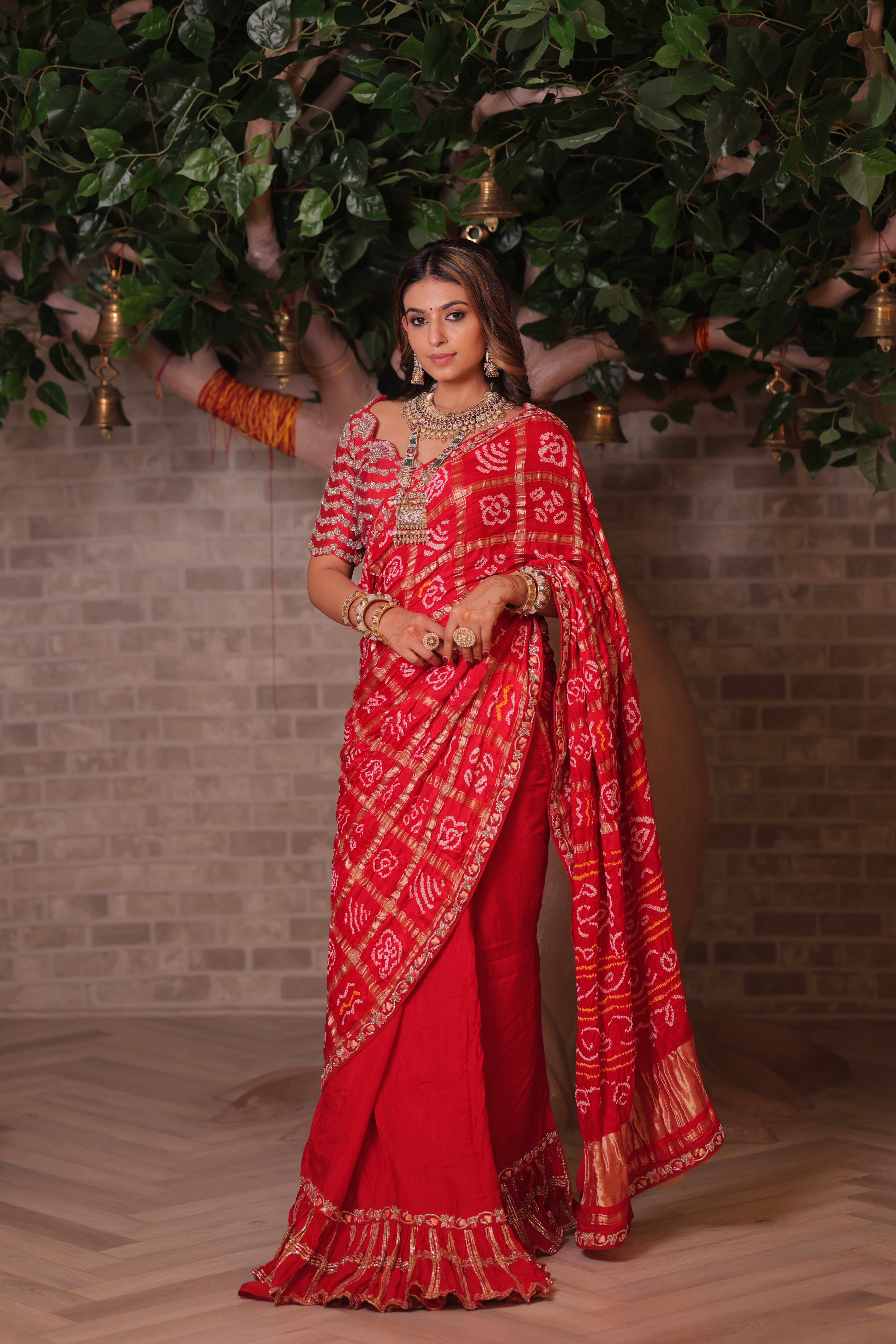Buy Red Silk Saree Online – Elegant & Timeless | House of Surya
