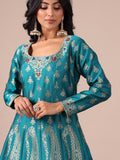 Banarasi Silk Anarkali - House of Surya