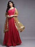 Rani georgette anarkali – House of Surya