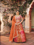 Buy Rust Lehenga Choli Online – House of Surya
