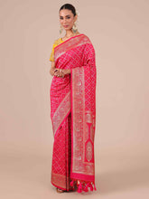 Rani Satin Silk Saree - House of Surya