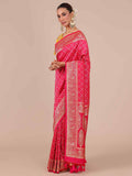 Rani Satin Silk Saree - House of Surya