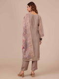 Lavender Color Suit with Matching Dupatta - House of Surya