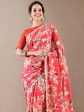 Royal Red Saree Online - Elegant Traditional Wear | House of Surya