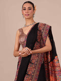 Black Organza Saree with Blouse - House of Surya