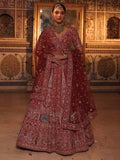 Bridal Lehenga With Zardozi, Naskshi, Sequence, Zarkan, Resham Detailing Embroidery - Riwaaz
