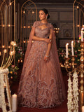 Elegant Gown With Sequence Cut Dana Pot Detailing Embroidery - Riwaaz