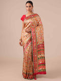 Golden Weaving Saree - House of Surya