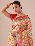 Golden Weaving Saree - House of Surya