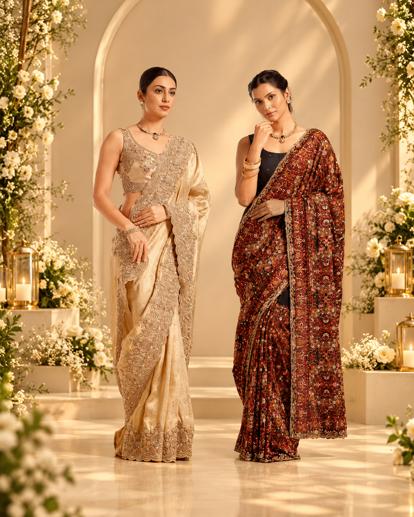Engagement Sarees