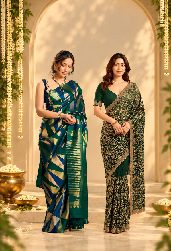Mehendi Sarees