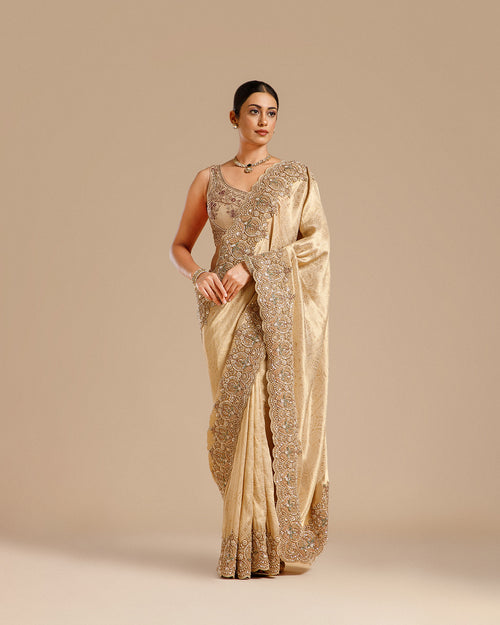 beige-gold-tissue-silk-saree-nulki-sequin-pearl-resham-work