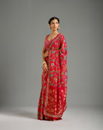 Rani Maheshwari Silk Saree with Zari & Sequin Work