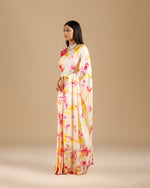 Designer Pink Silk Saree,Pink Silk Saree - House of Surya