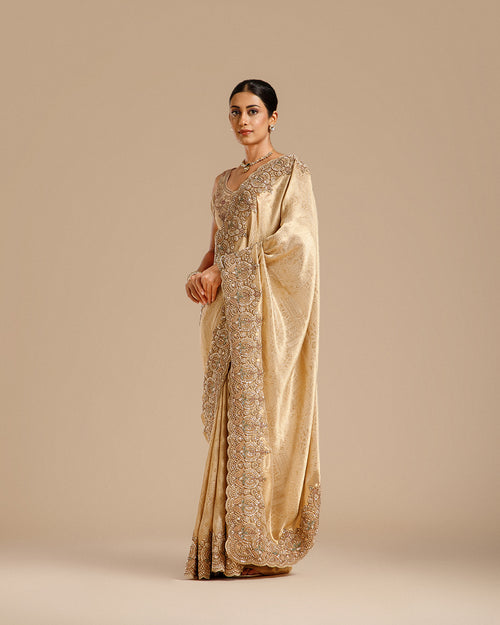 beige-gold-tissue-silk-saree-nulki-sequin-pearl-resham-work