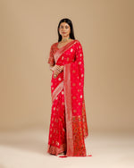  Rani Dola Silk Saree,Jamdani Palla Saree - House of Surya