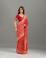 Rani Georgette Saree,Georgette Saree- House of Surya