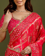  Rani Georgette Saree Kundan Work,New Georgette Sarees- House of Surya