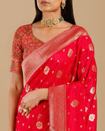  Rani Dola Silk Saree,Jamdani Palla Saree - House of Surya