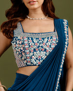 Lycra Drape Saree,Drape Saree Ready to Wear Saree - House of Suryaa