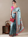 Blue Silk Saree Online - Elegant & Traditional | House of Surya