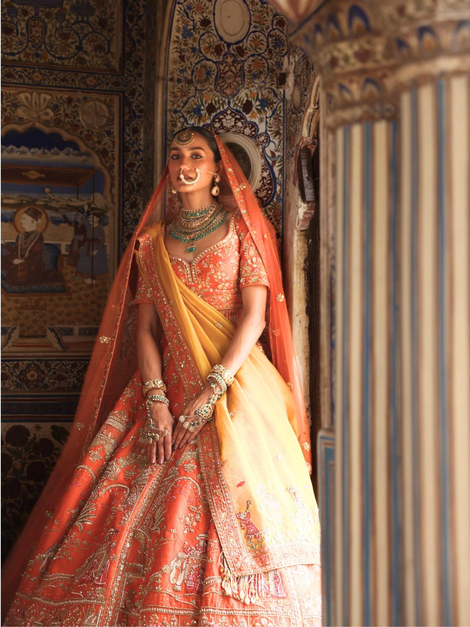 Designer Lehenga With Pott Sequence Zardosi Detailing Embroidery - Riwaaz