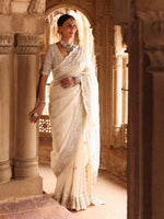Designer Saree With Pott Cut Dana Detailing Embroidery - Riwaaz - House of Surya