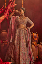 Ensemble In Dusty Pink - ANTARA - House of Surya