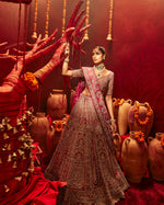 Tissue Ensemble With Zardozi Work – Antara - House of Surya