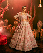 Ensemble In greyish Pink With Zardozi – ANTARA - House of Surya