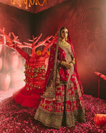 Tissue Ensemble With Zardozi Work – ANTARA - House of Surya