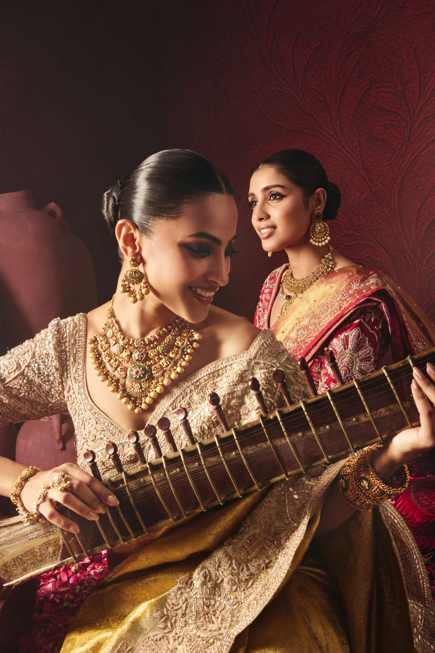 Saree With Zardozi Detailing – ANTARA